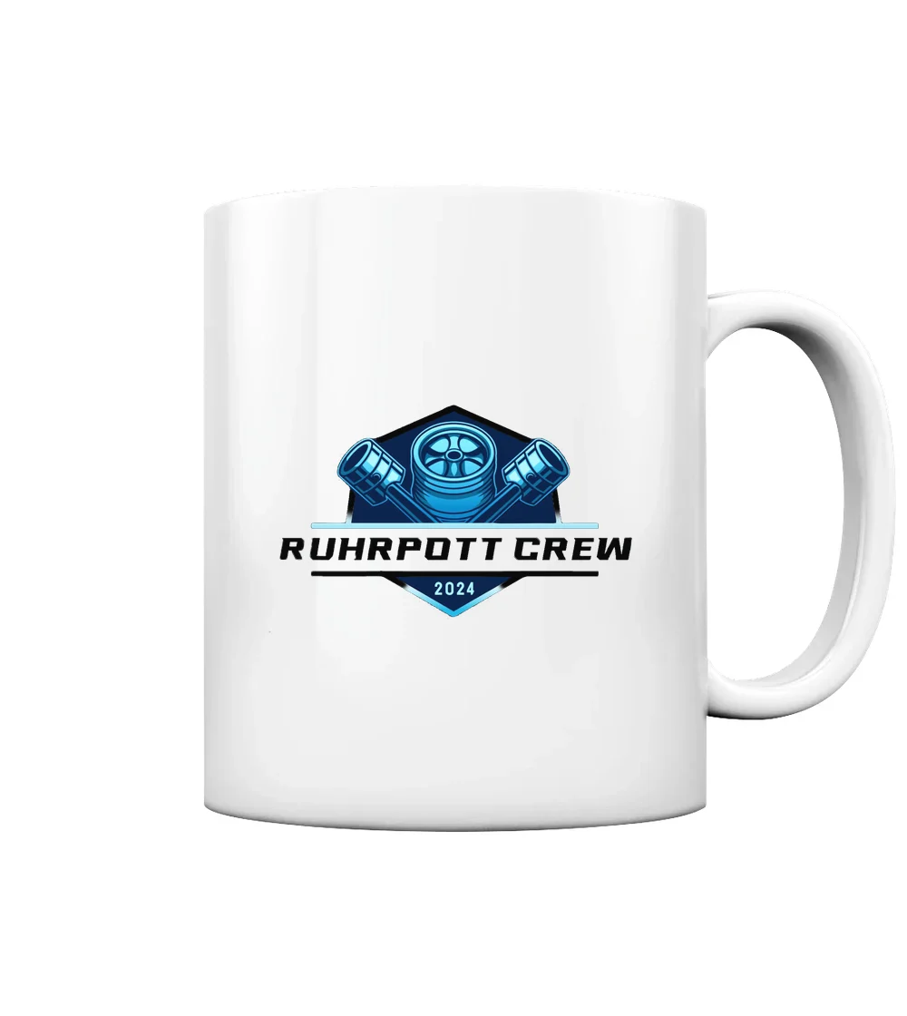 Ruhrpott Crew 2024 - Tasse weiß glänzend in White glossy