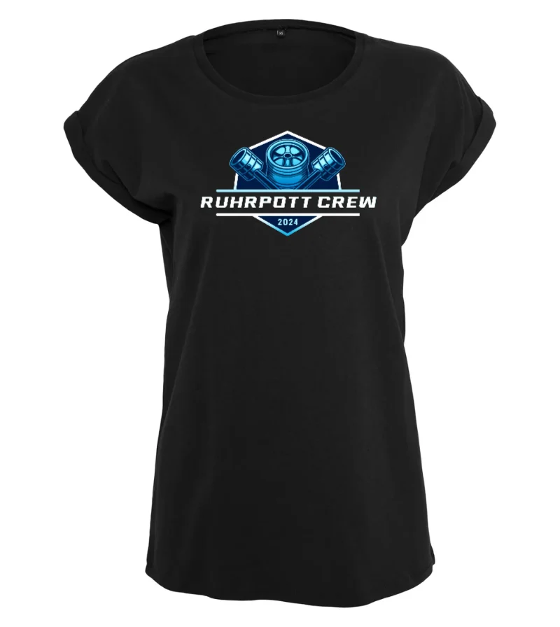 Ruhrpott Crew 2024 - Damen T-Shirt in Black