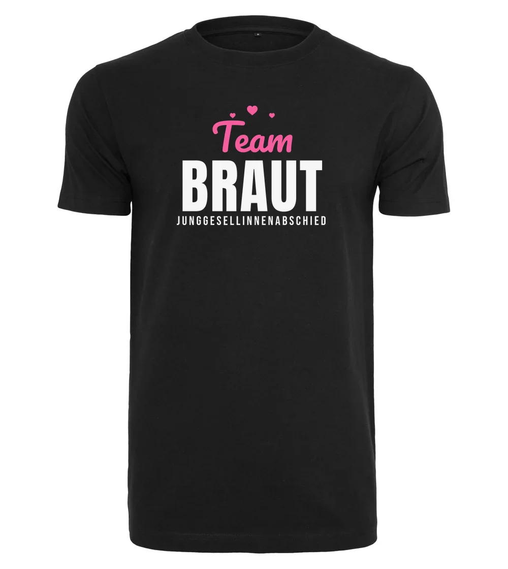 JGA - Team Braut T-Shirt in Black