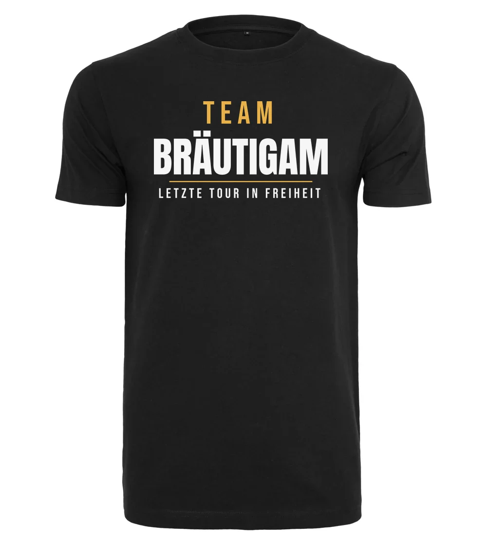 JGA - Team Bräutigam T-Shirt in Black