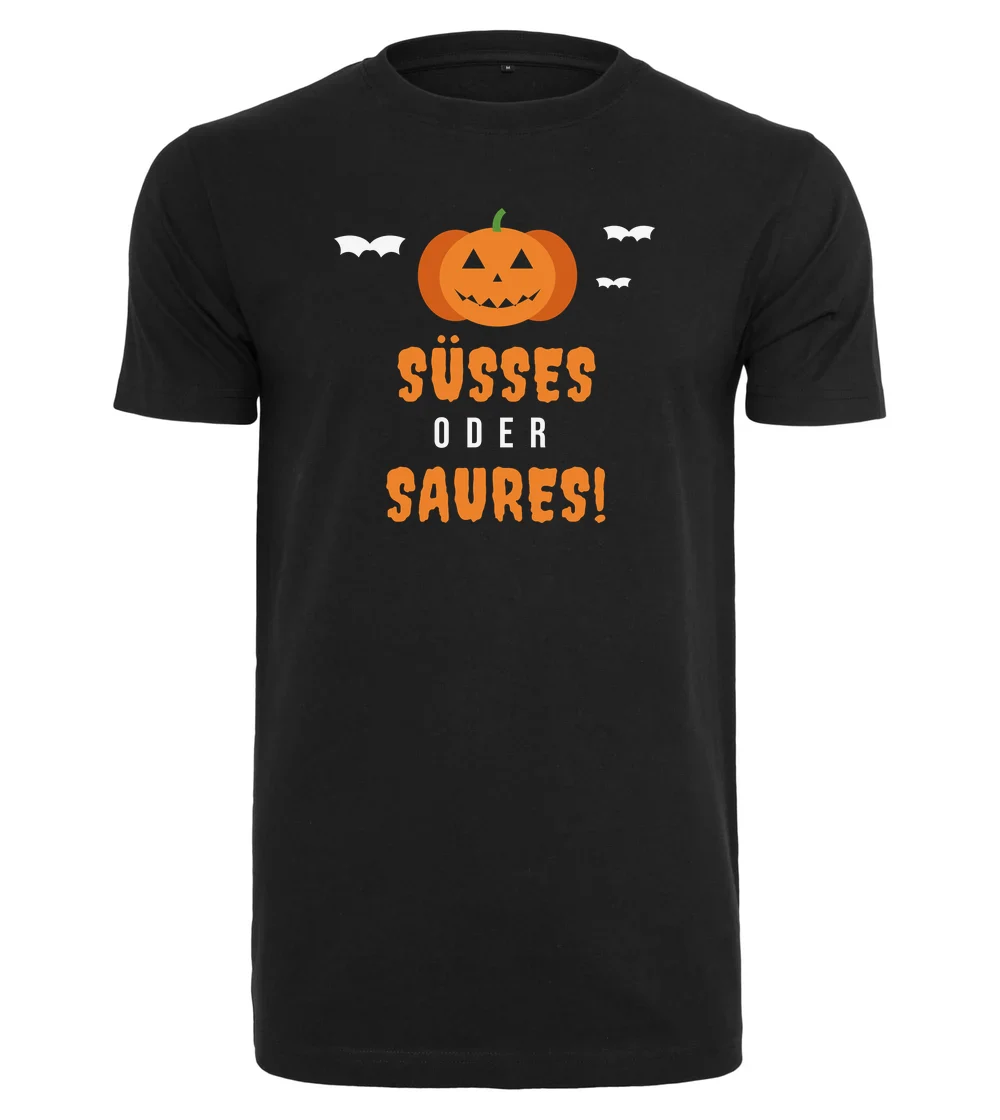 Halloween - Süßes oder Saures T-Shirt in Black