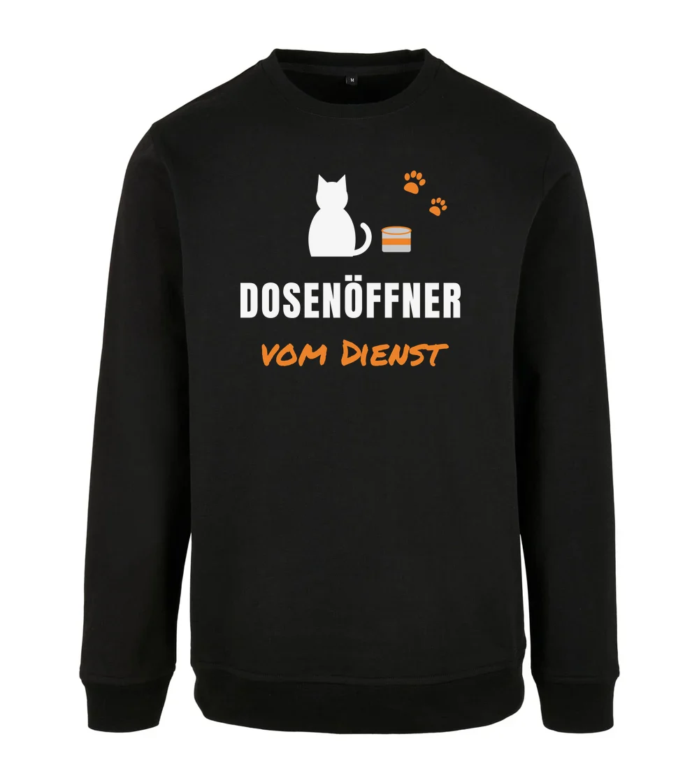 Haustiere - Dosenöffner vom Dienst Sweatshirt in Black