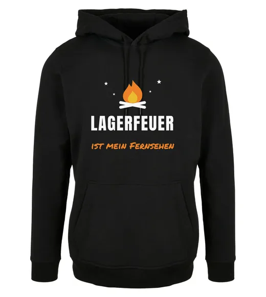 Outdoor - Lagerfeuer ist mein Fernsehen Hoodie