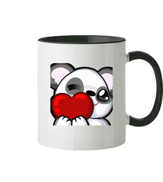 Candy Panda Love - Tasse zweifarbig