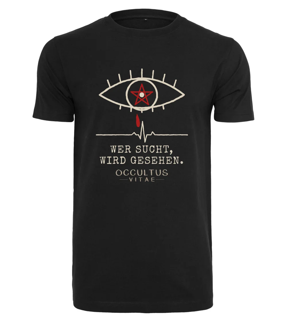Occultus Vitae - Wer sucht, wird gesehen T-Shirt in Black