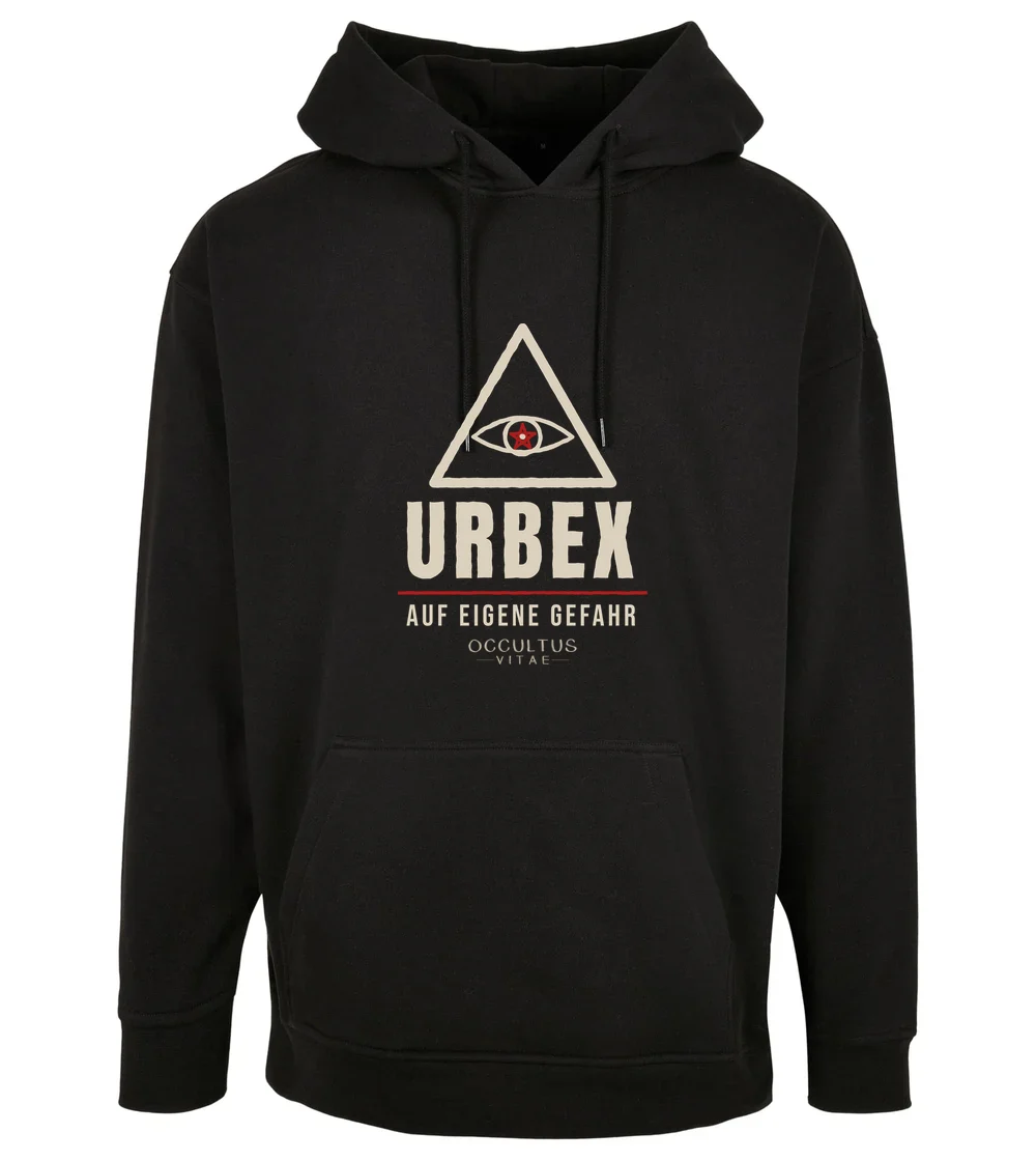 Occultus Vitae - Urbex auf eigene Gefahr Oversize Hoodie in Black