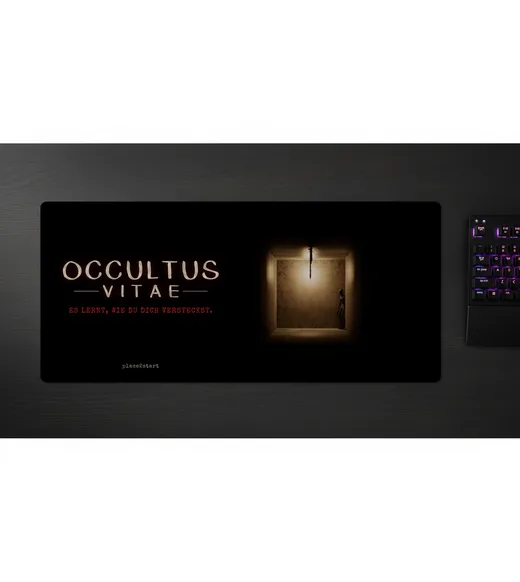 Occultus Vitae - Key-Art Mauspad XXL