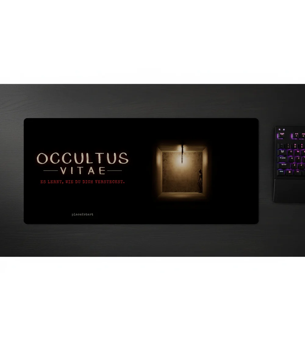 Occultus Vitae - Key-Art Mauspad XXL in Standard