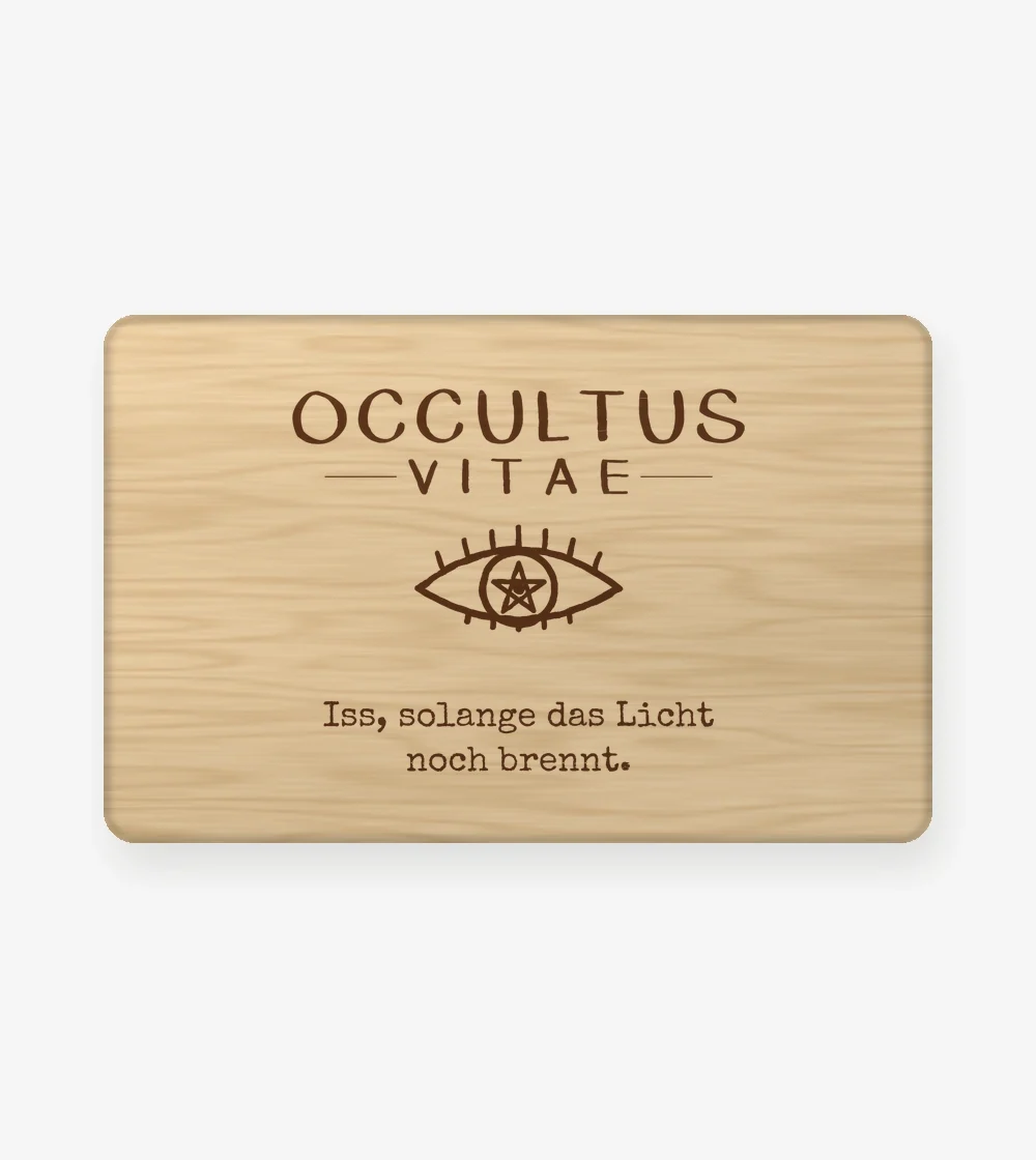 Occultus Vitae - Frühstücksbrett in Standard