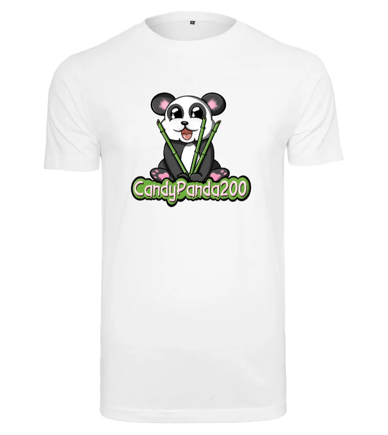 Candy Panda Original - T-Shirt Classic in White