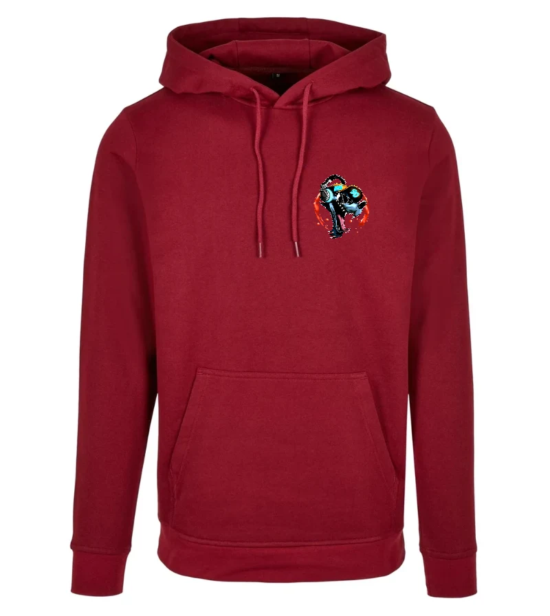 einfachMW90 True Kolletion - Hoodie in Burgundy