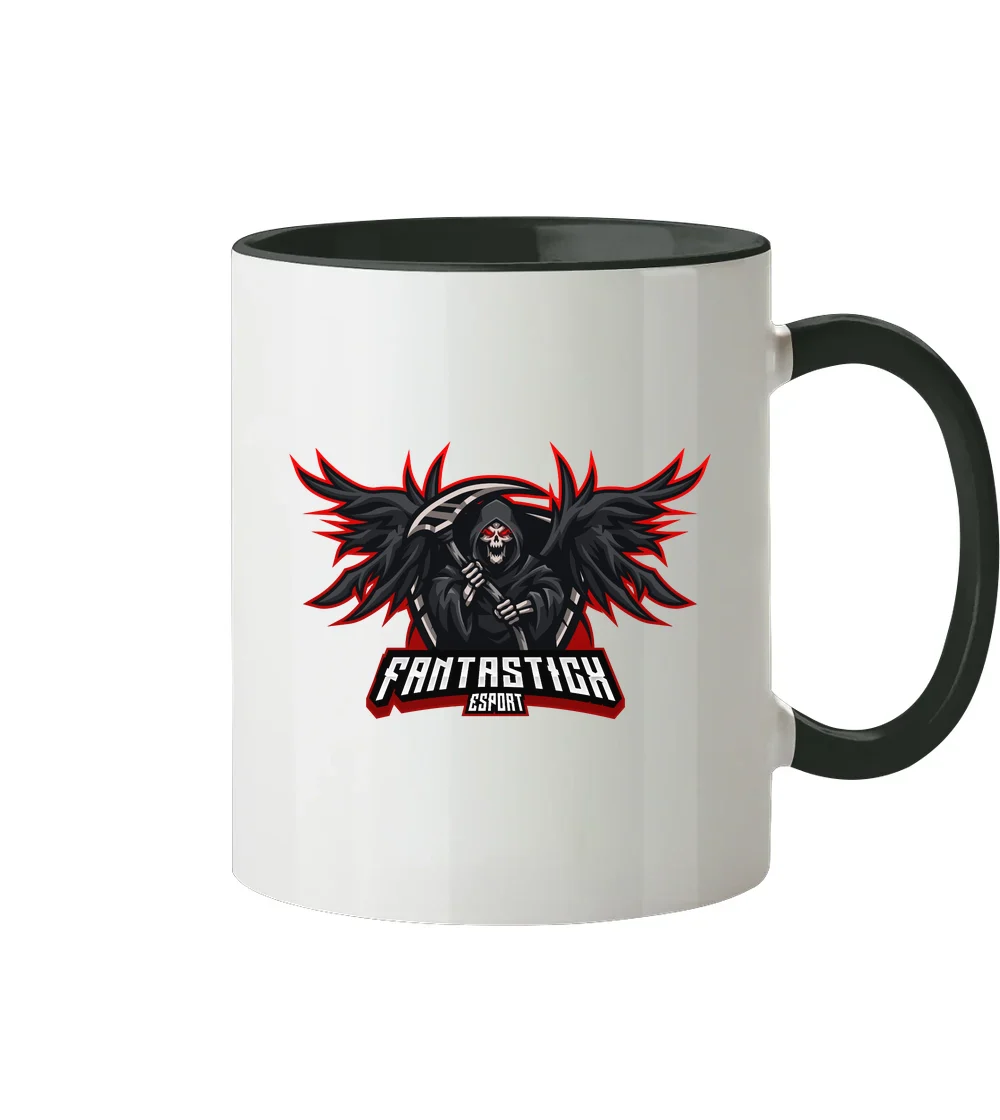 Fantasticx ESPORT - Tasse zweifarbig in Schwarz