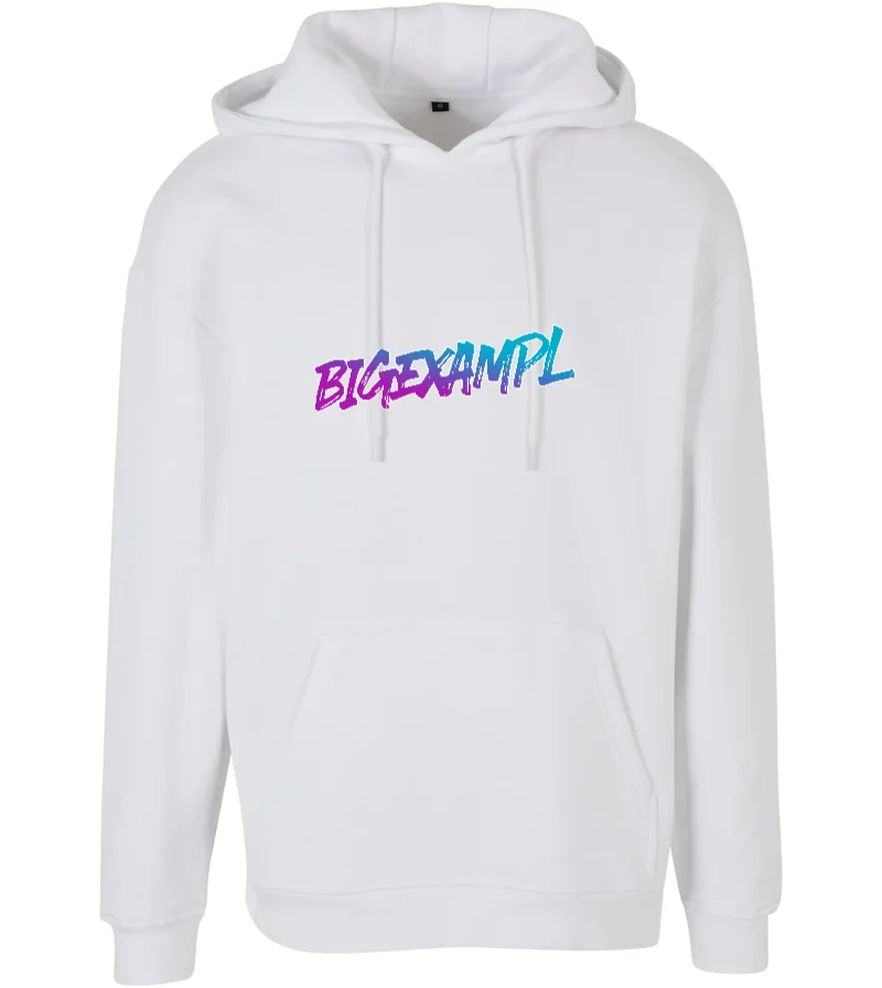BIGEXAMPL - Oversize Hoodie in White