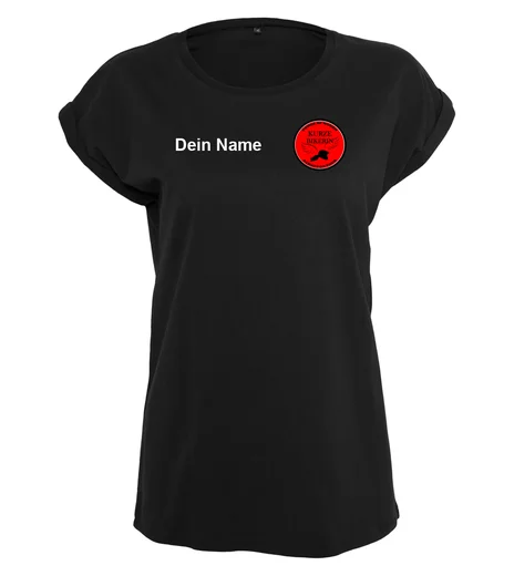 Kurze Bikerin Merchandise - Damen T-Shirt