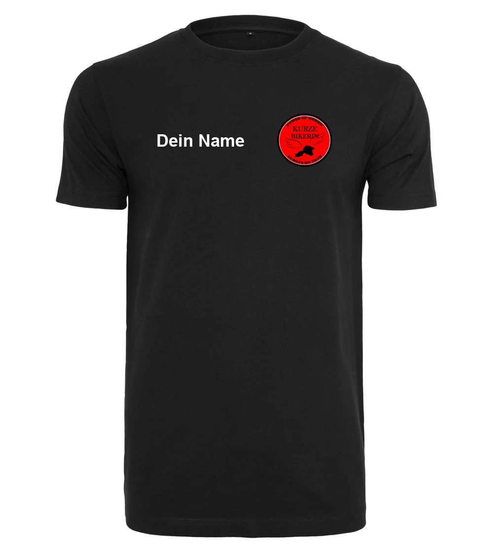 Kurze Bikerin Merchandise - T-Shirt Classic in Black