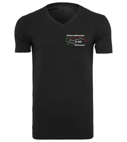 Motorradfreunde Möhnesee - T-Shirt V-Ausschnitt