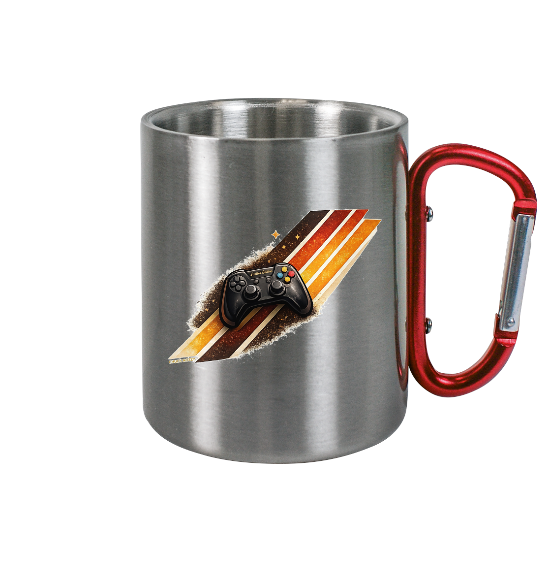 CHUCK NOZZY Retro Limited Edition - Edelstahl Tasse