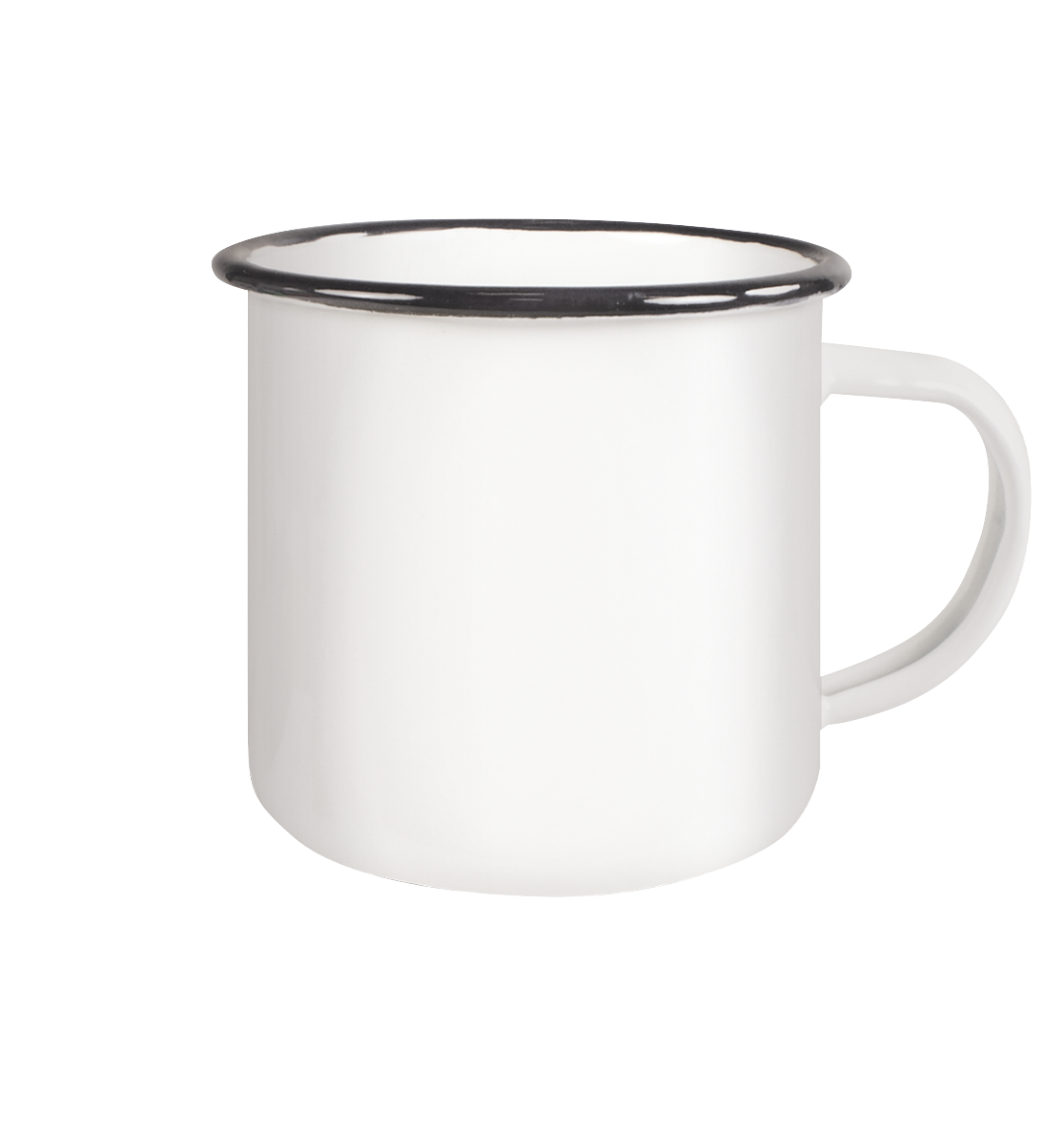 G00mba Emotes Collection - Emaille Tasse (Black)