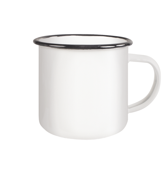 G00mba Emotes Collection - Emaille Tasse (Black)