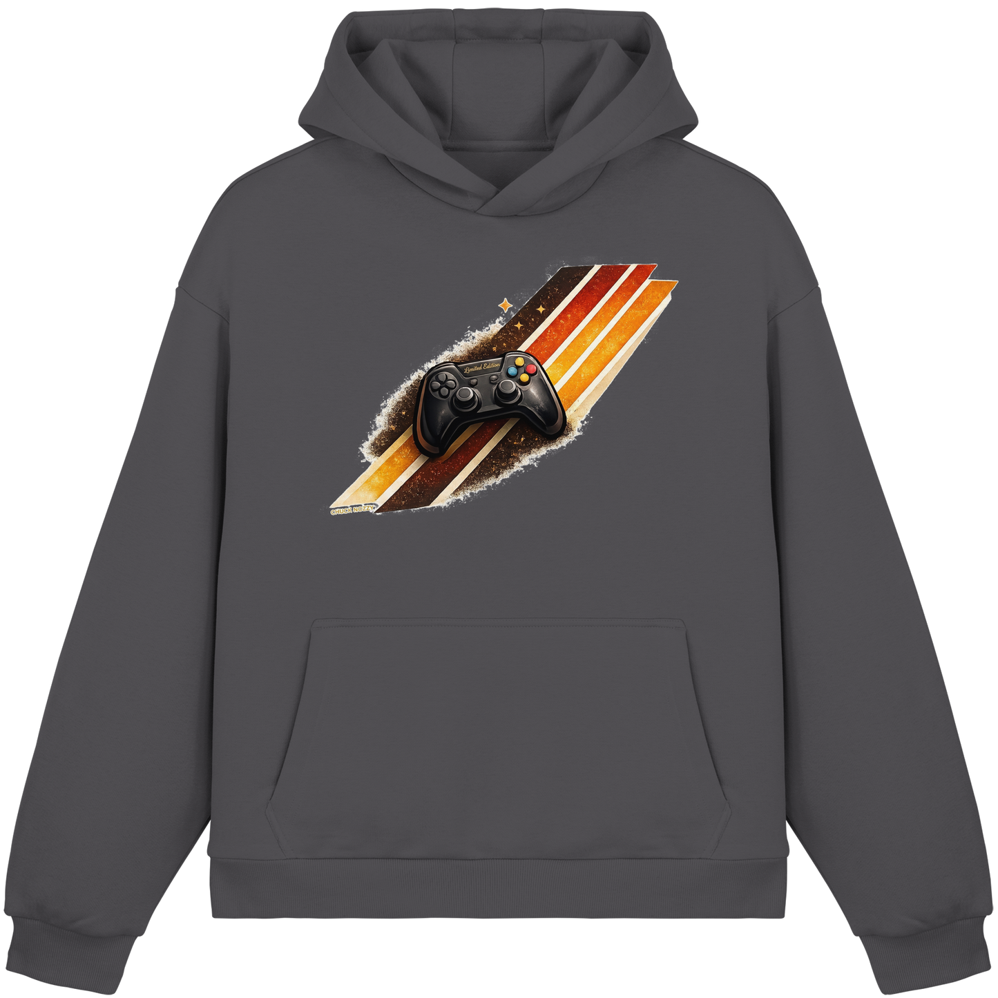 CHUCK NOZZY Retro Limited Edition - Fluffy Boxcut Hoodie
