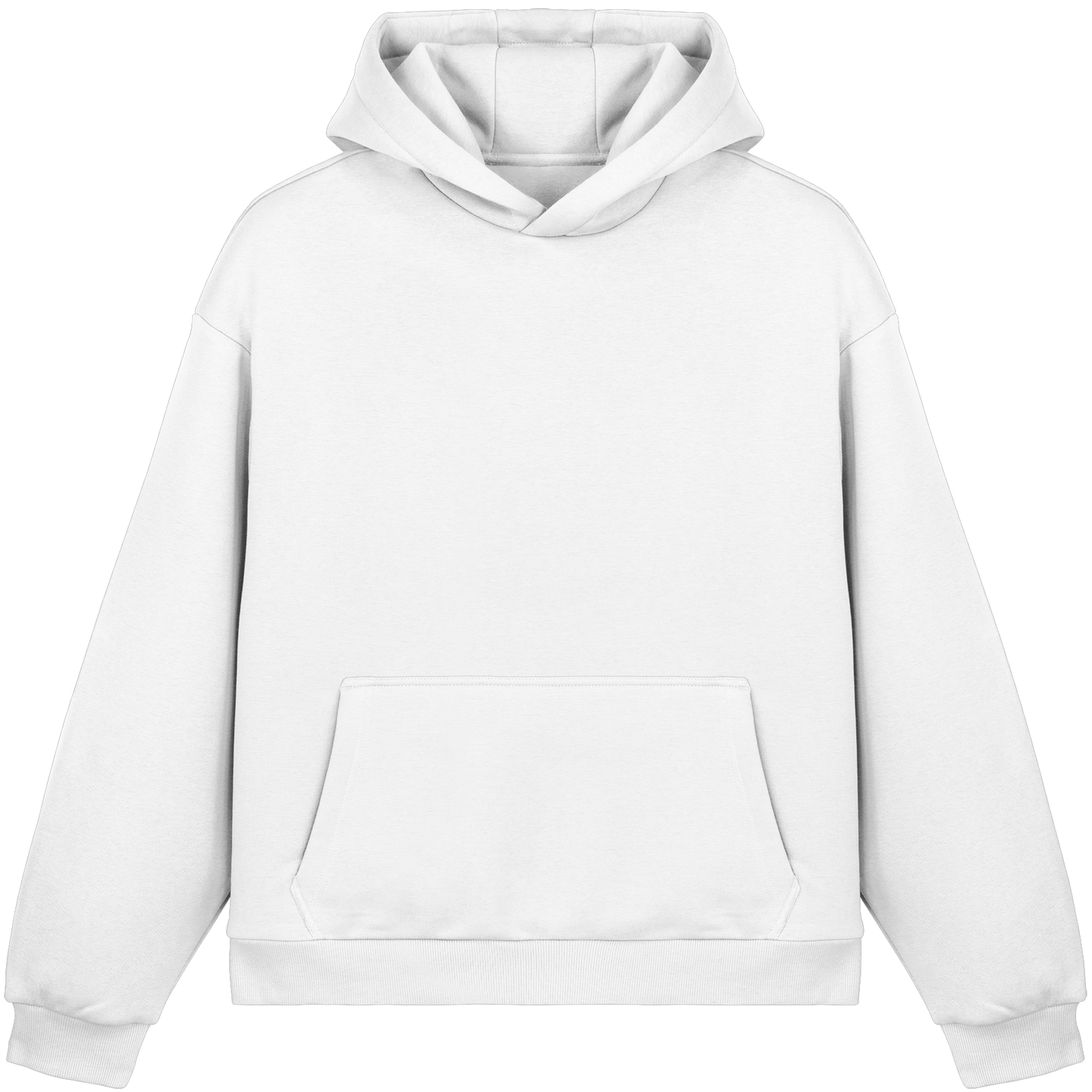 Personalisierbare Textilien - Fluffy Boxcut Hoodie