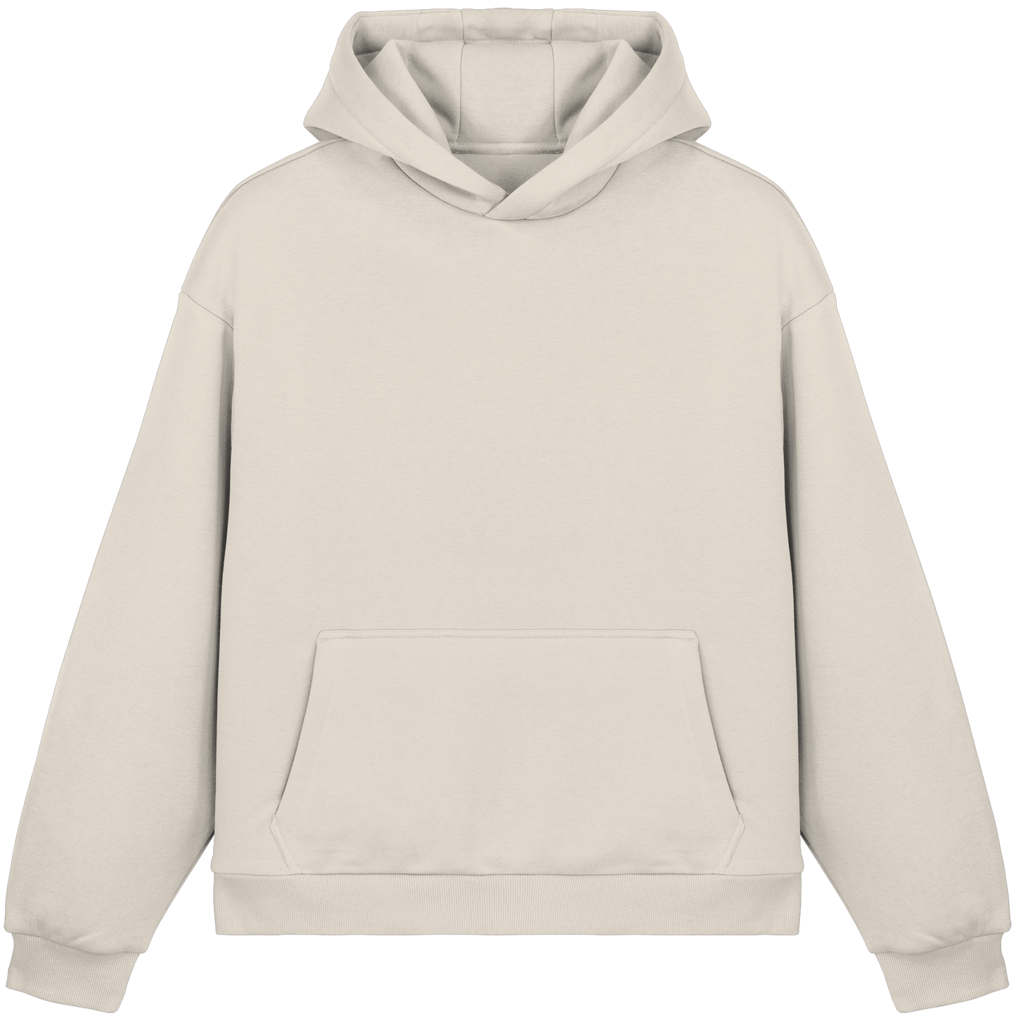Personalisierbare Textilien - Fluffy Boxcut Hoodie