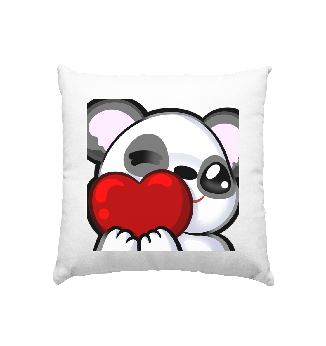 Candy Panda Love - Kissen 40x40cm