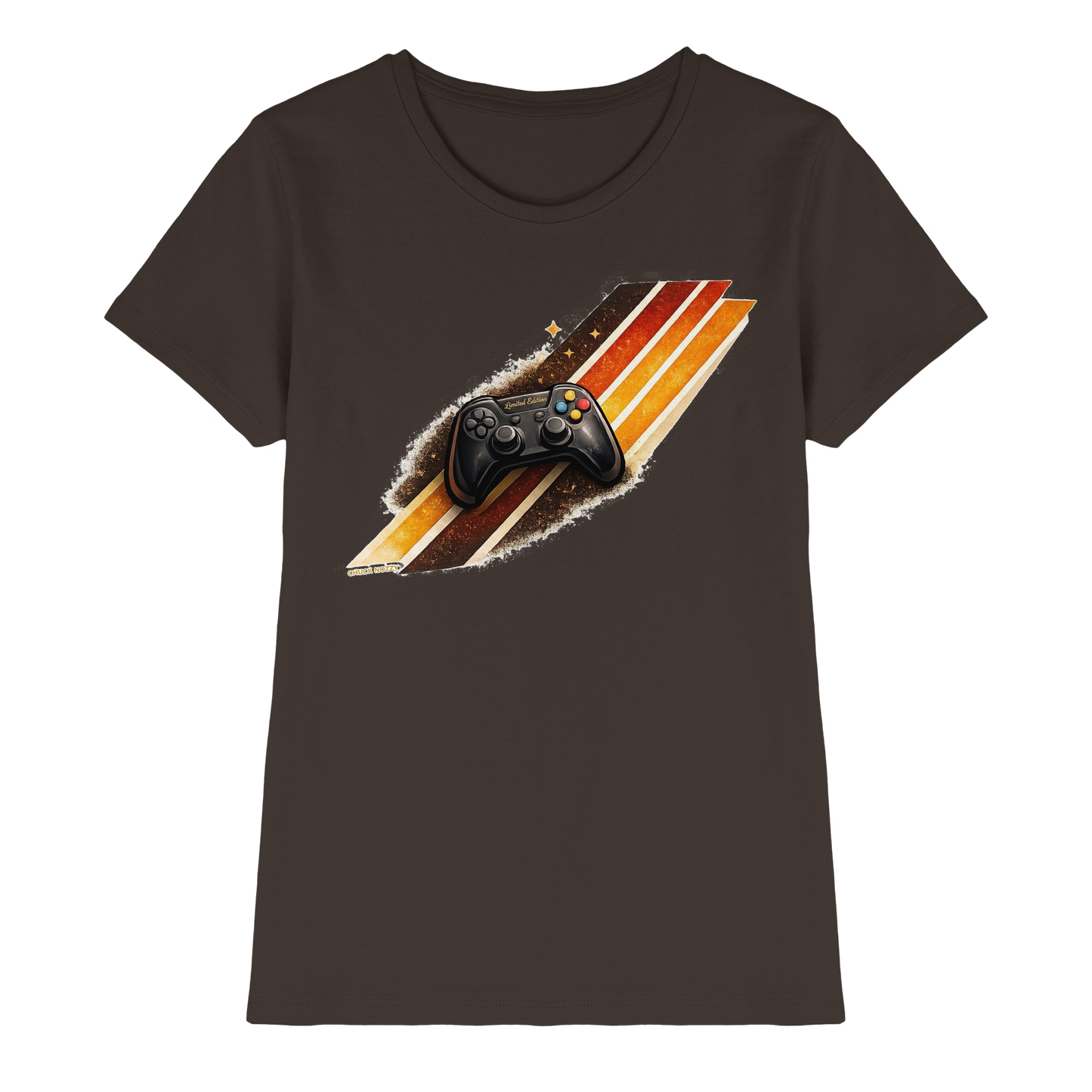CHUCK NOZZY Retro Limited Edition - Ladies Premium Shirt