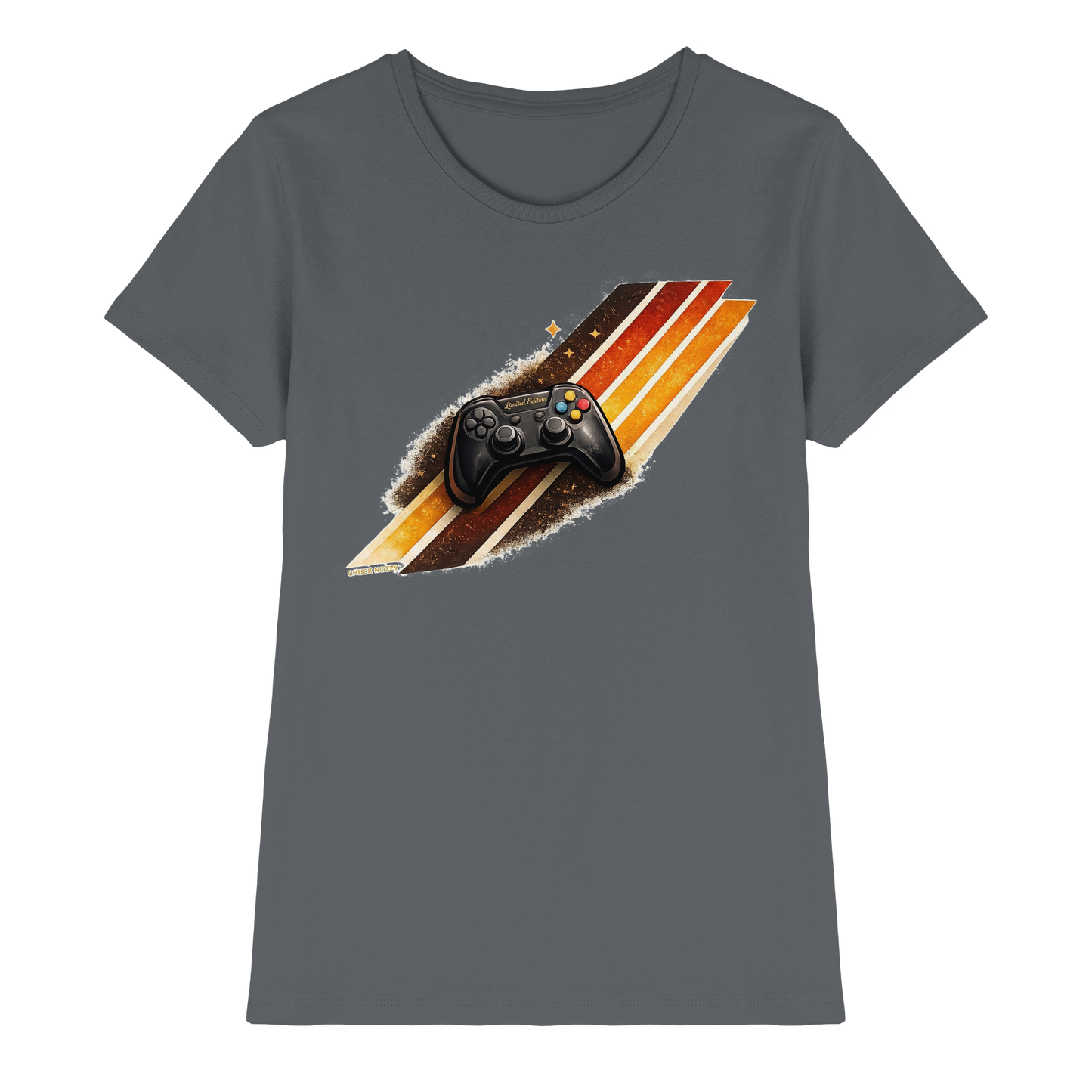 CHUCK NOZZY Retro Limited Edition - Ladies Premium Shirt