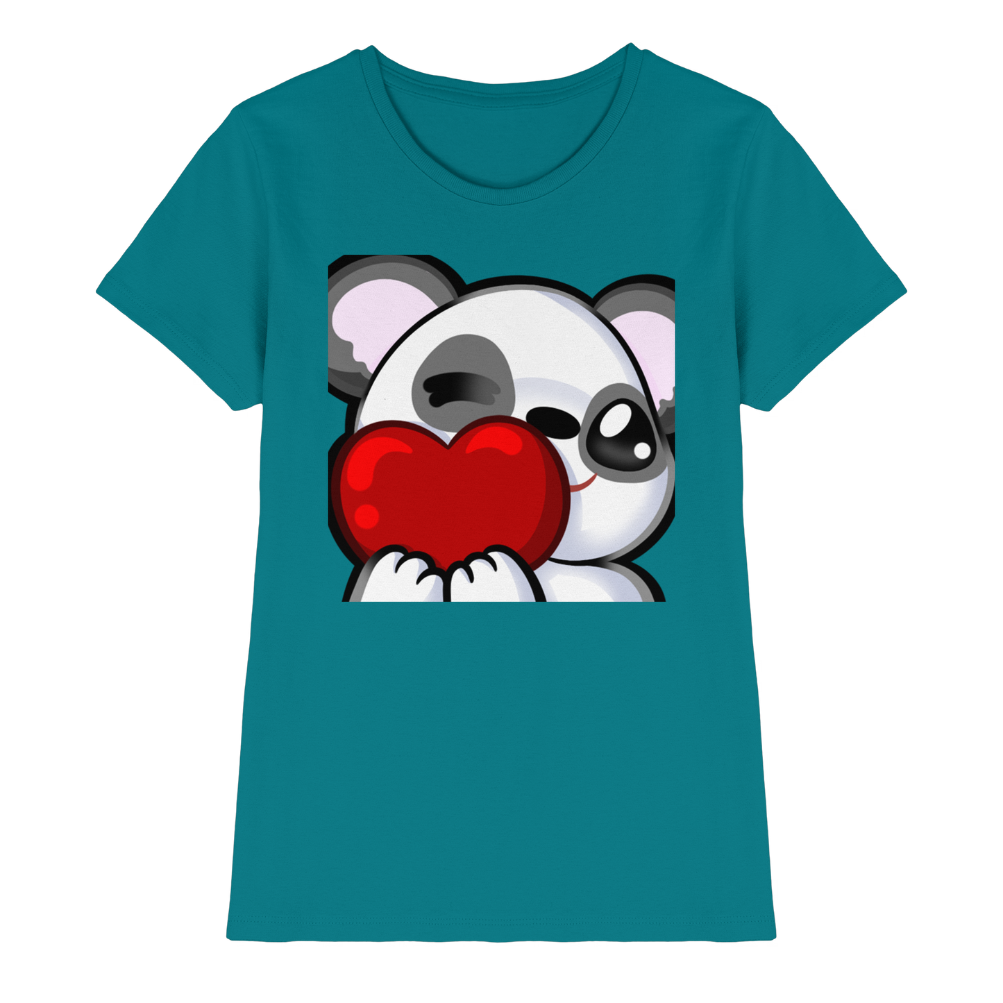 Candy Panda Love - Ladies Premium Shirt