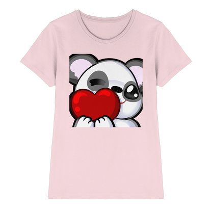 Candy Panda Love - Ladies Premium Shirt