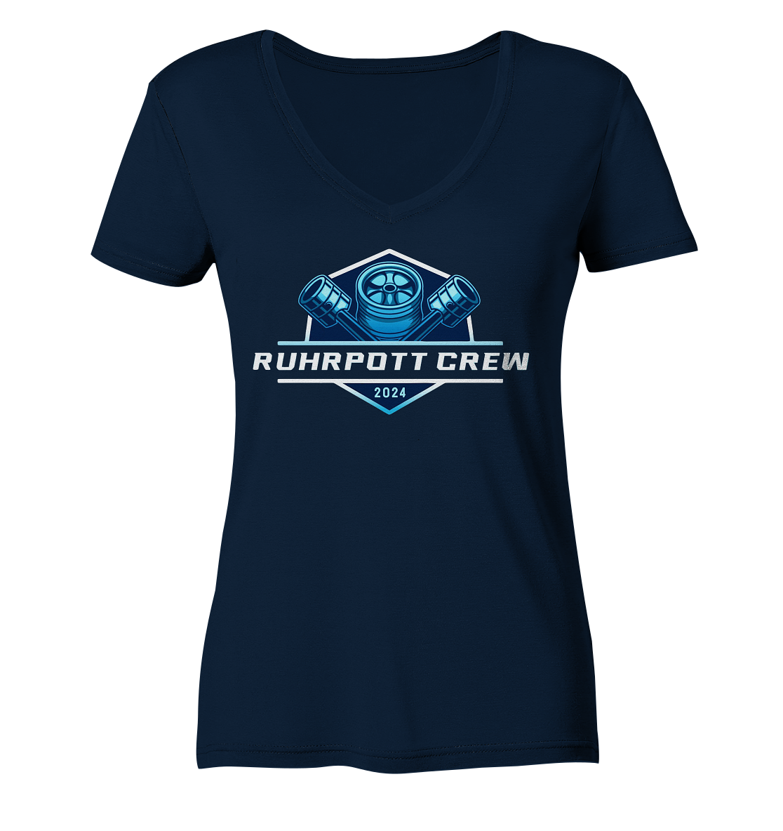 Ruhrpott Crew 2024 - Ladies V-Neck Shirt