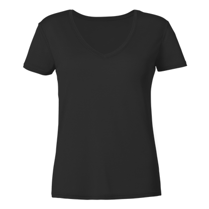 Kurze Bikerin Merchandise - Ladies V-Neck Shirt