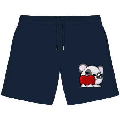 Candy Panda Love - Organic Jogger Shorts