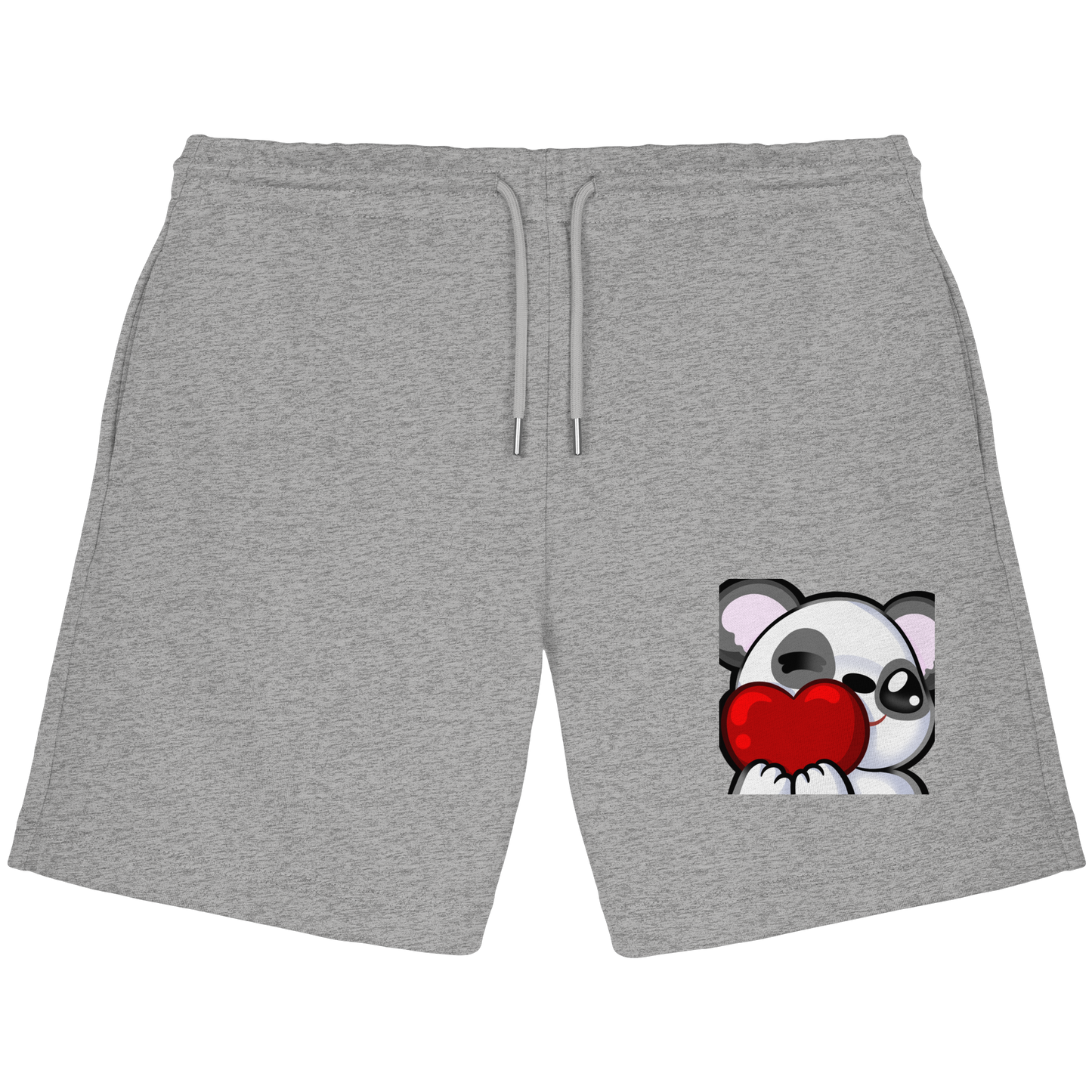 Candy Panda Love - Organic Jogger Shorts