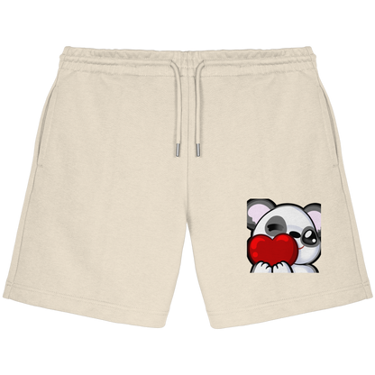 Candy Panda Love - Organic Jogger Shorts