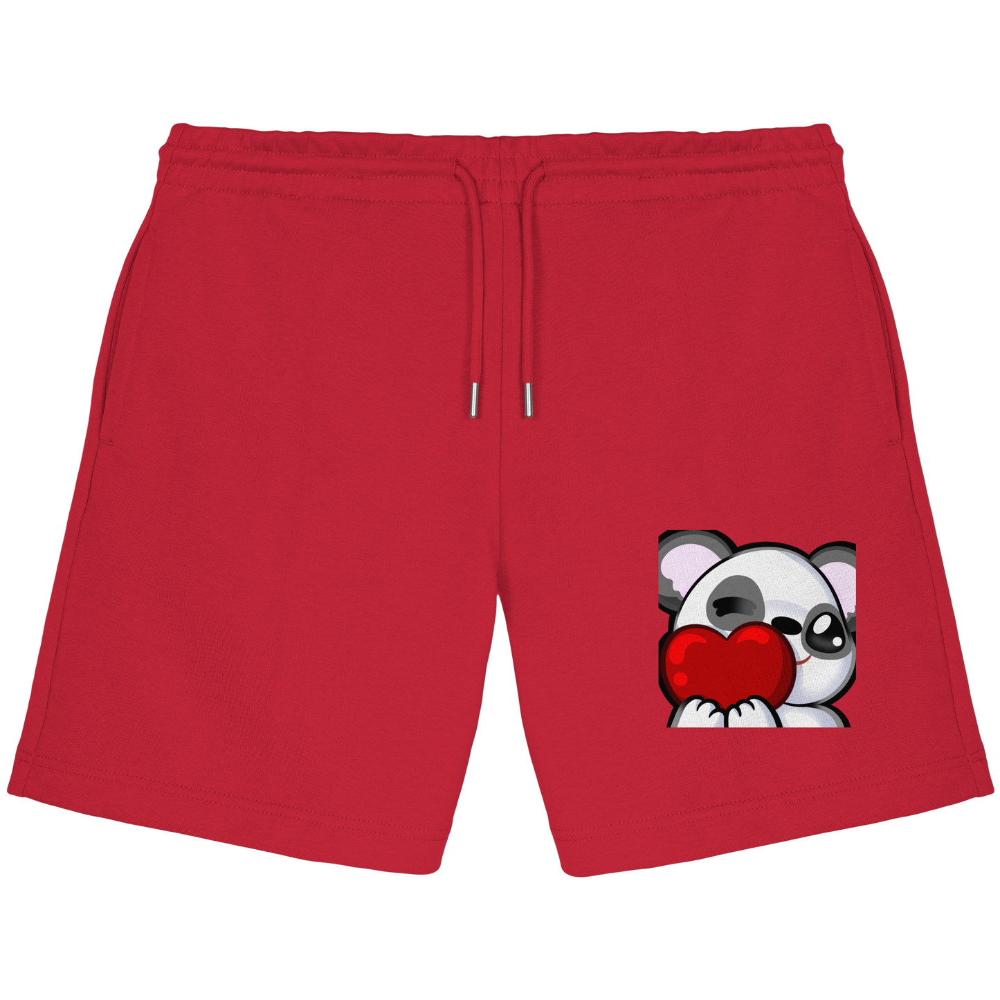 Candy Panda Love - Organic Jogger Shorts
