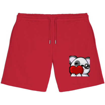Candy Panda Love - Organic Jogger Shorts
