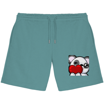 Candy Panda Love - Organic Jogger Shorts