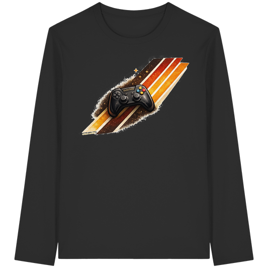 CHUCK NOZZY Retro Limited Edition - Organic Longsleeve T-Shirt