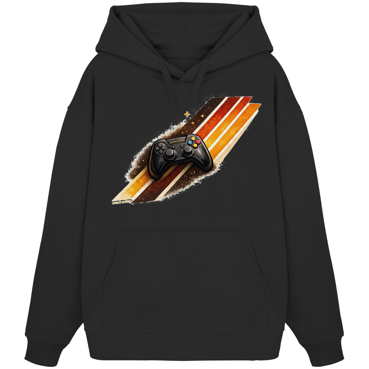 CHUCK NOZZY Retro Limited Edition - Organic Oversize Hoodie