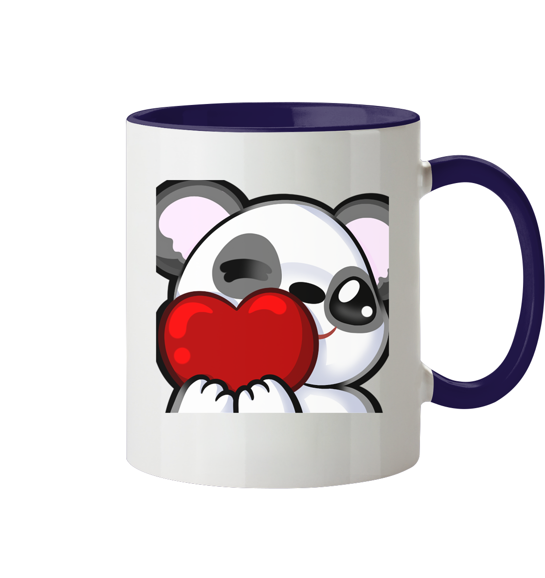 Candy Panda Love - Tasse zweifarbig