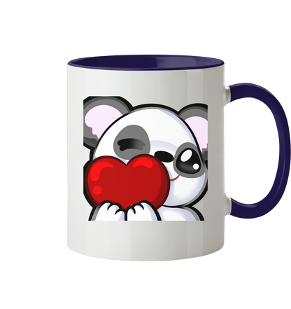 Candy Panda Love - Tasse zweifarbig