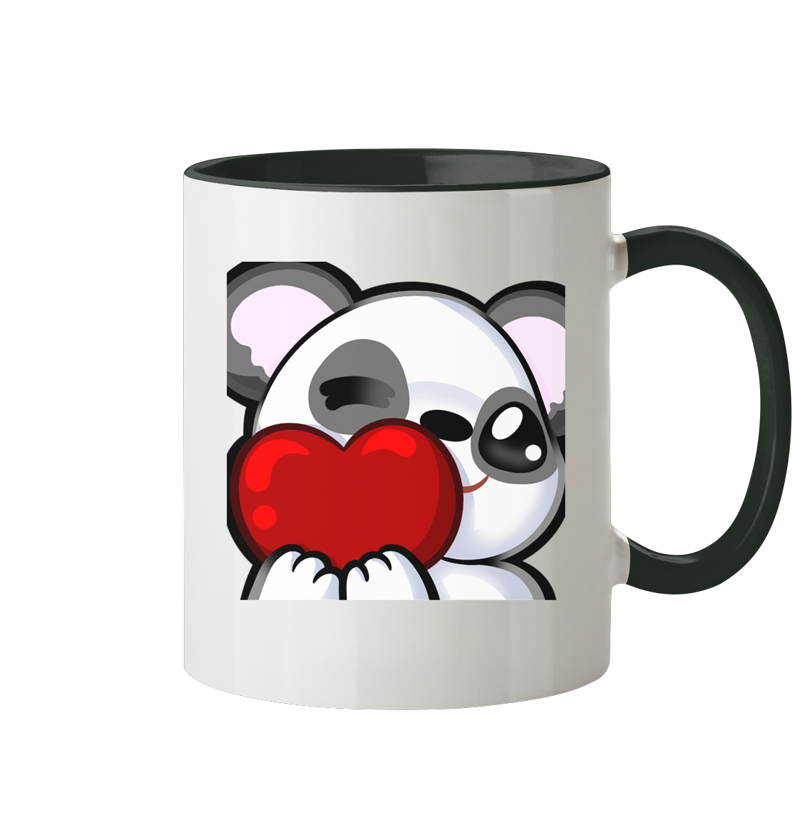 Candy Panda Love - Tasse zweifarbig