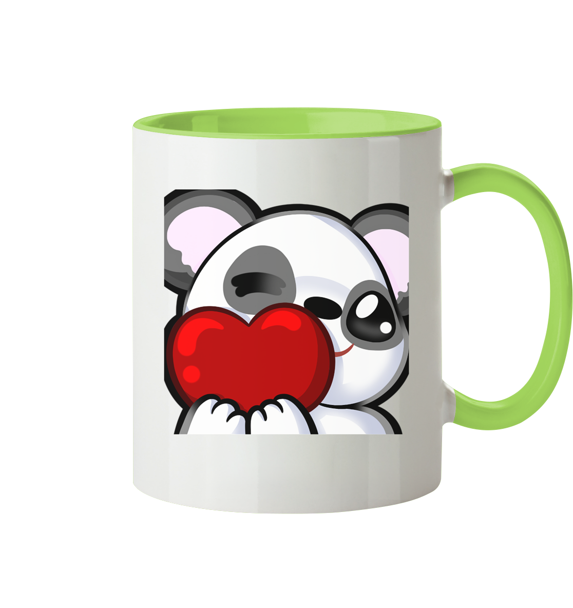 Candy Panda Love - Tasse zweifarbig