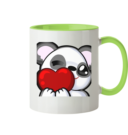 Candy Panda Love - Tasse zweifarbig