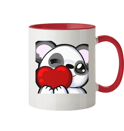 Candy Panda Love - Tasse zweifarbig