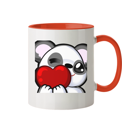 Candy Panda Love - Tasse zweifarbig