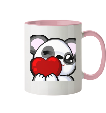 Candy Panda Love - Tasse zweifarbig