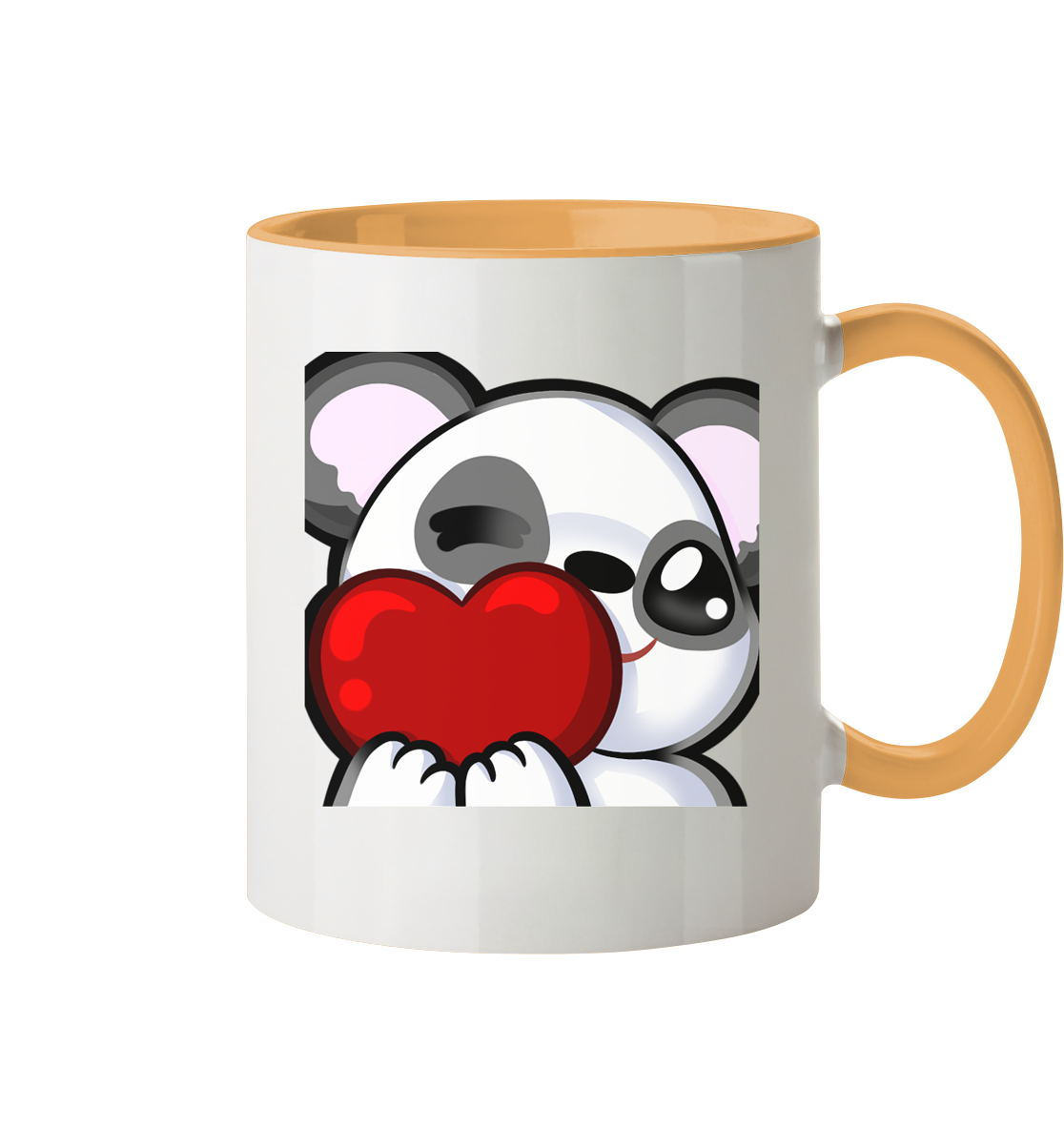 Candy Panda Love - Tasse zweifarbig